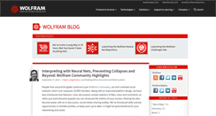 Desktop Screenshot of blog.wolfram.com